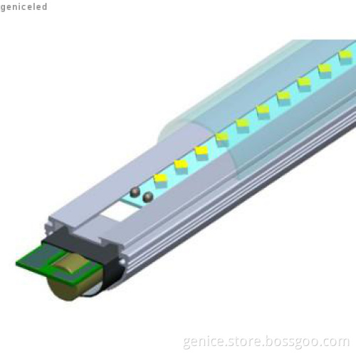 AC100-277V 10W 96PCS 2835SMD CRI>80 1100lm LED t8 tube